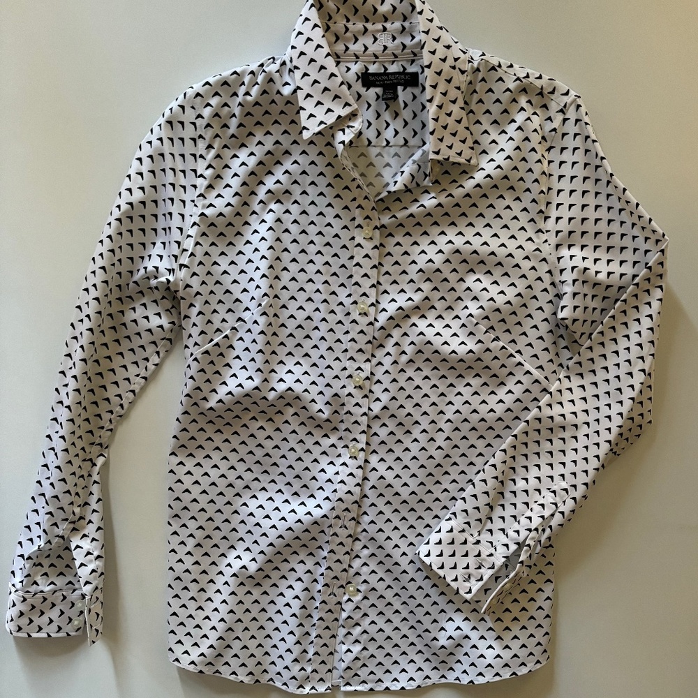 Banana Republic no-iron blouse